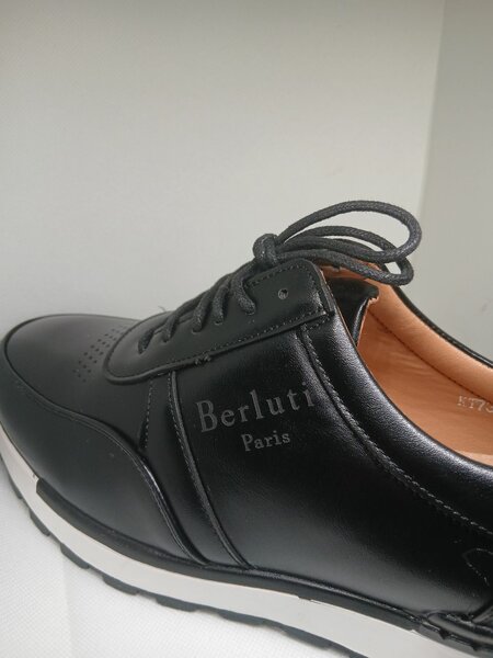 Chaussures Derby en Cuir Noir