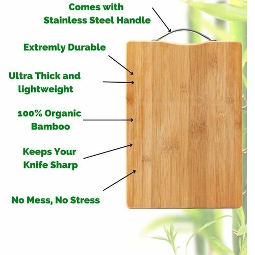 Planche à découper bambou durable