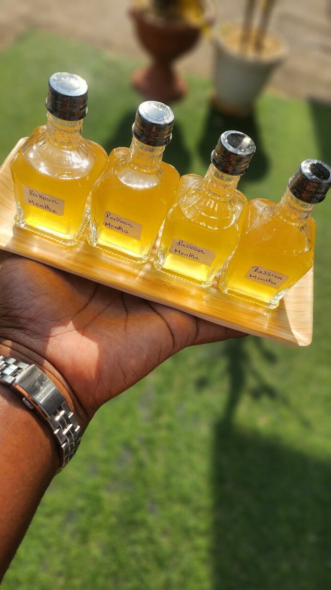 Liqueur de passion menthe