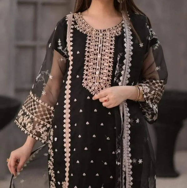 *Fancy Organza 3pcs*