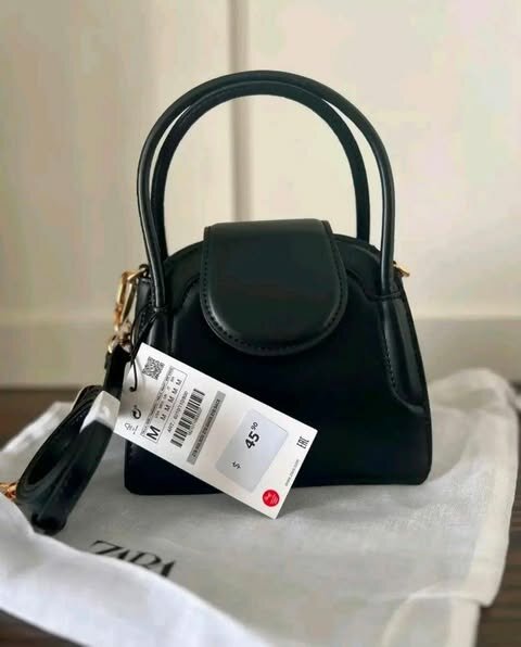 Zara Mimi black bag