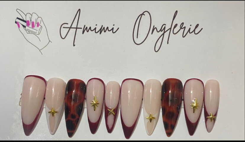 Ongles Précollés Design Amimi