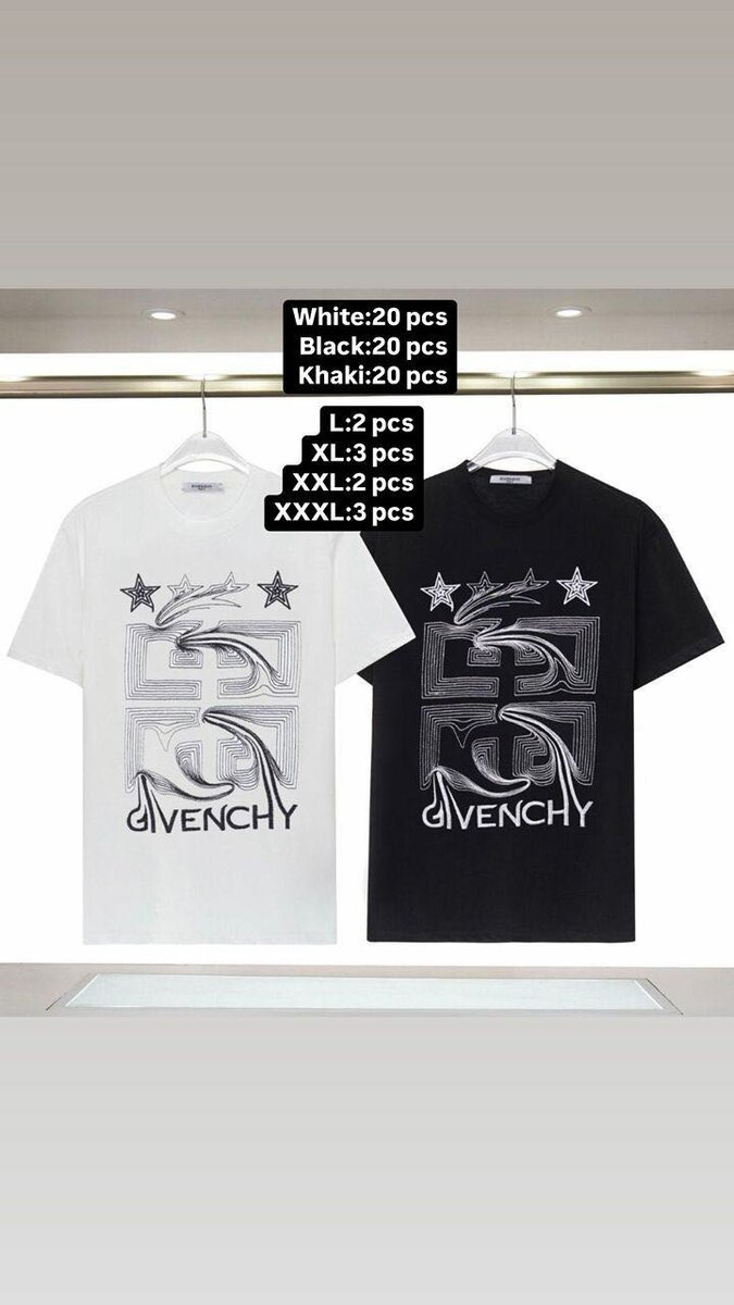 T-shirts Givenchy homme tendance