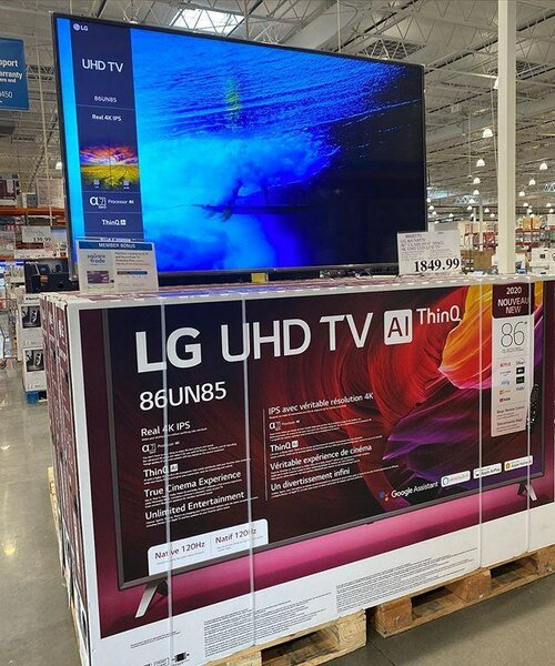 LG TV 86'' 4K UHD AI