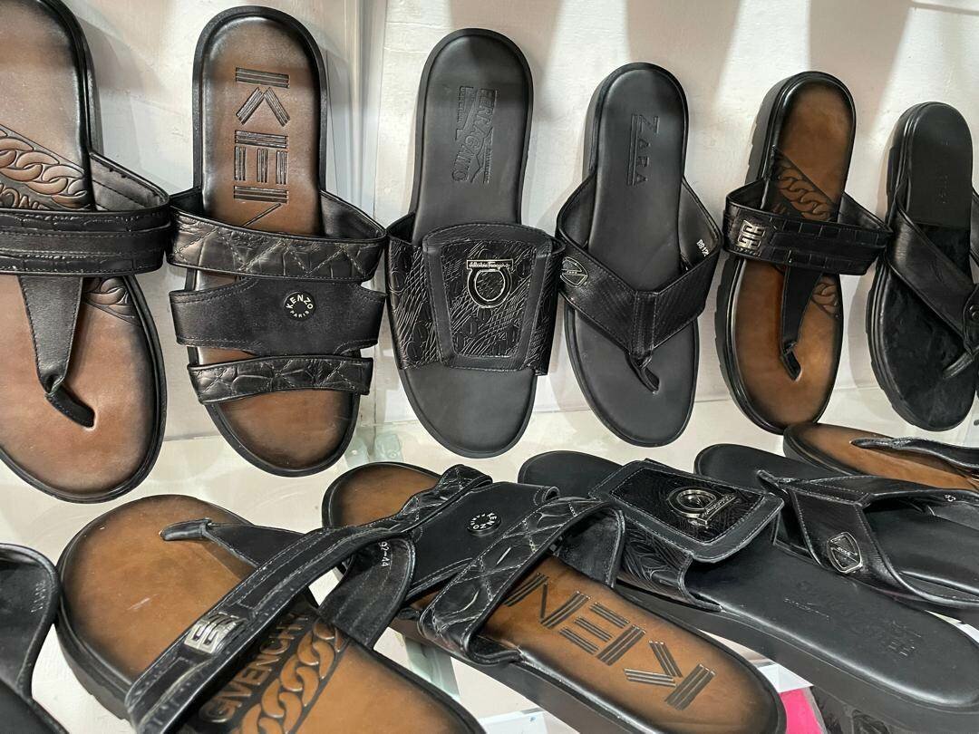 Quality Leather Slippers For Men