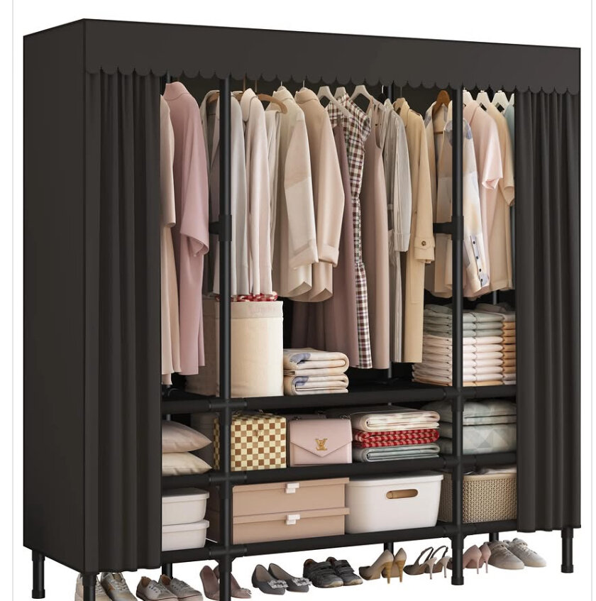 Armoire Penderie Portable Spacieuse