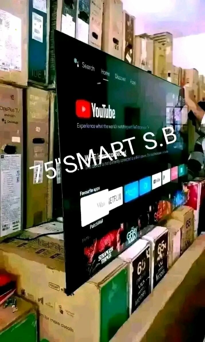 Smart TV 75 pouces 4K UHD