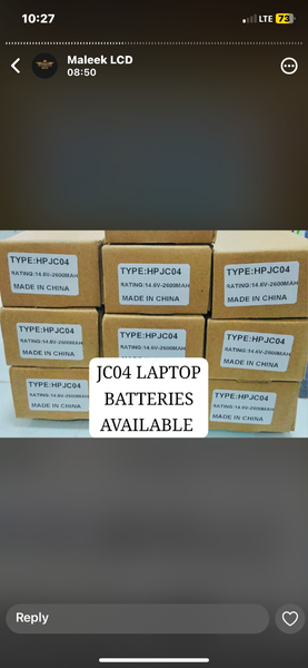 All phones batteries