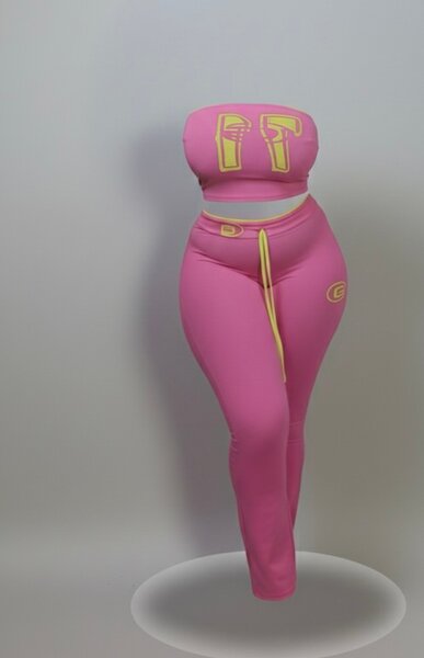 Ensemble fitness rose femme