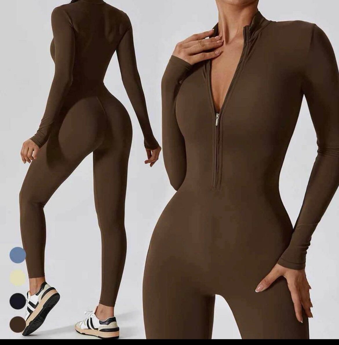 Combinaison moulante femme