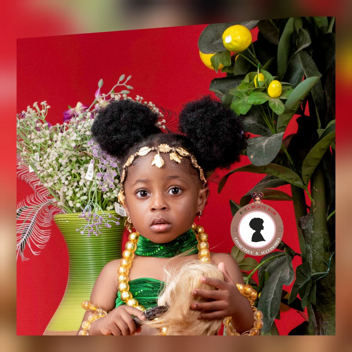 Postiche afro premium