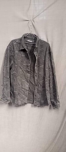 Denim jacket with print