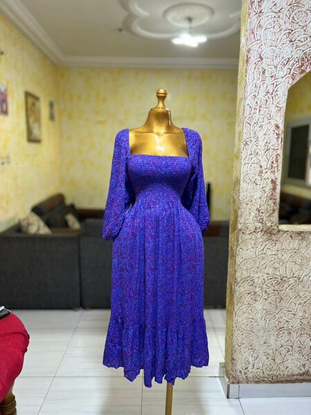 Robe élégante fleurie