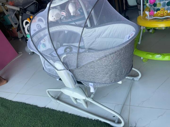 Electric 360 rotational swing