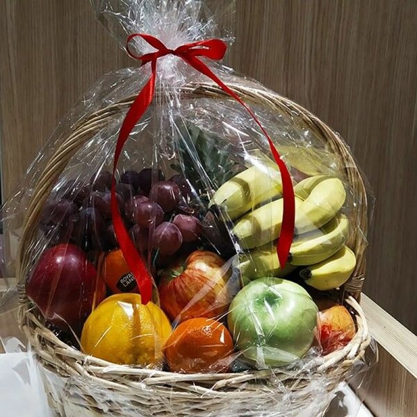 Panier cadeau fruits gourmet