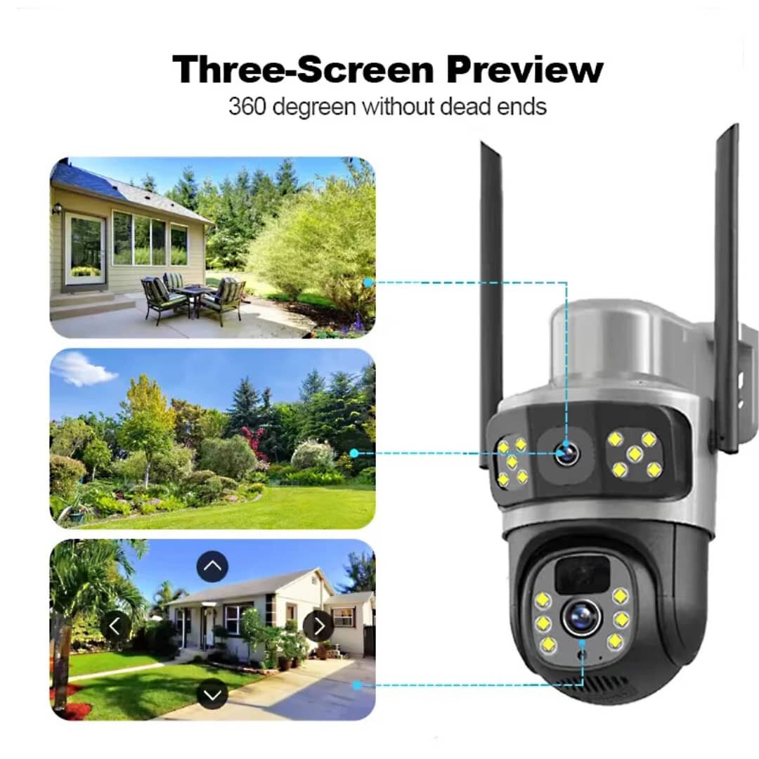 Caméra de sécurité solaire