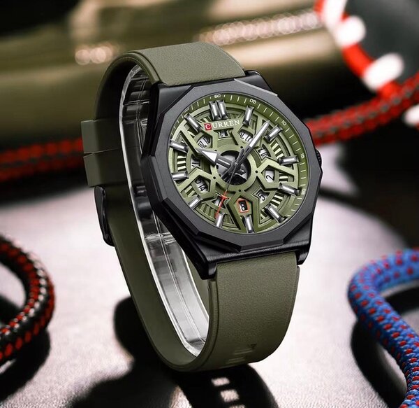 Montre Homme Militaire Vert