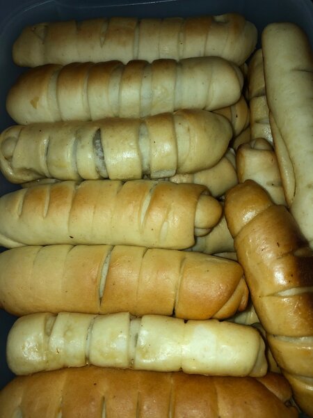 Pain fourré à la viande hachée