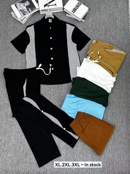 Ensemble homme élégant multicolore