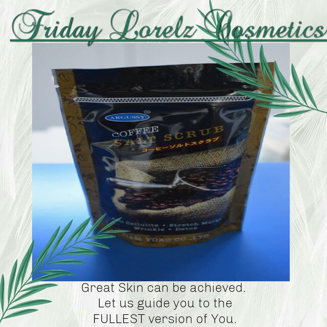 Argussy Coffee Scrub Spa Salt 300g & 280g