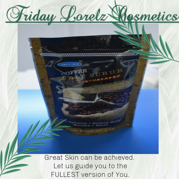 Argussy Coffee Scrub Spa Salt 300g & 280g