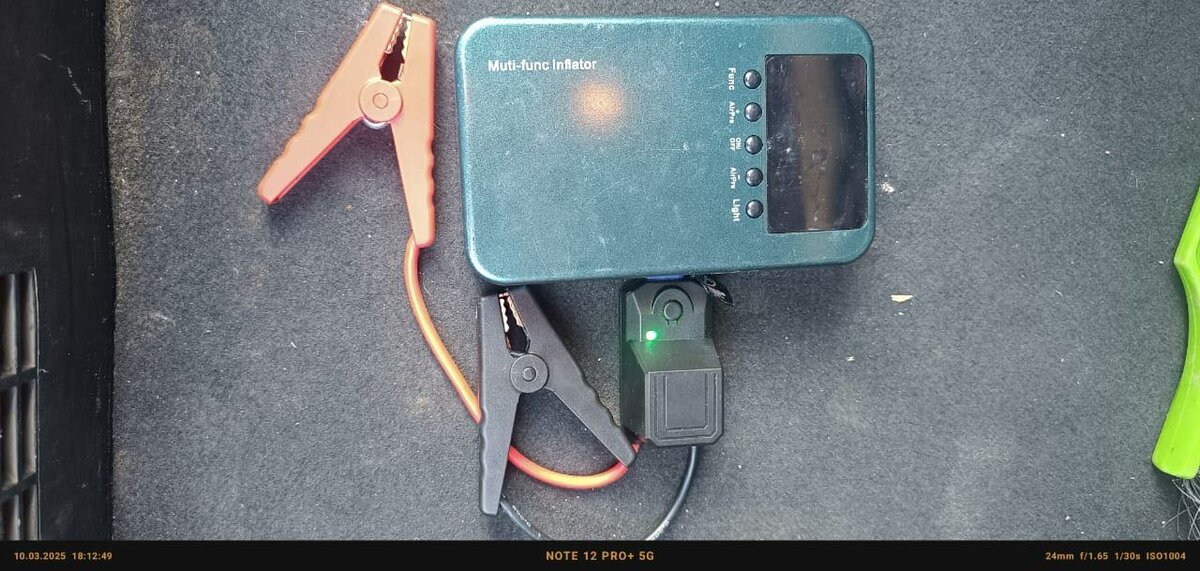 Бустер, 4 в1 прикуриватель