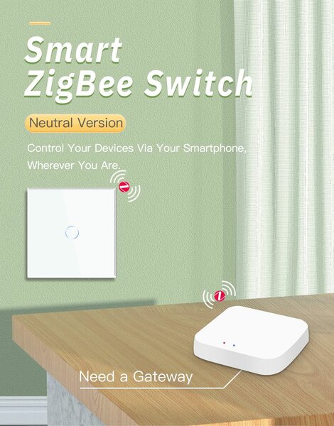 Interrupteur Zigbee 16A