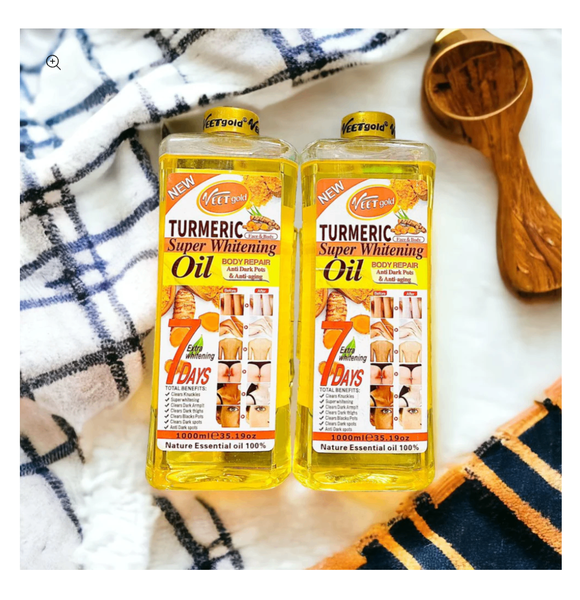 Turmeric super whitening oil