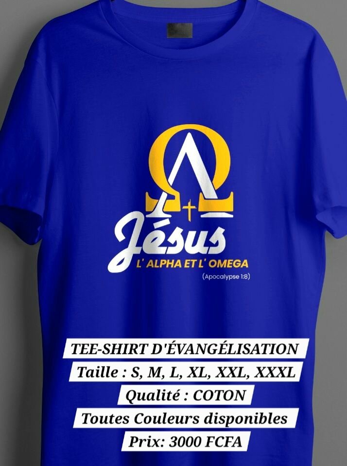 TEE-SHIRTS D'ÉVANGÉLISATION