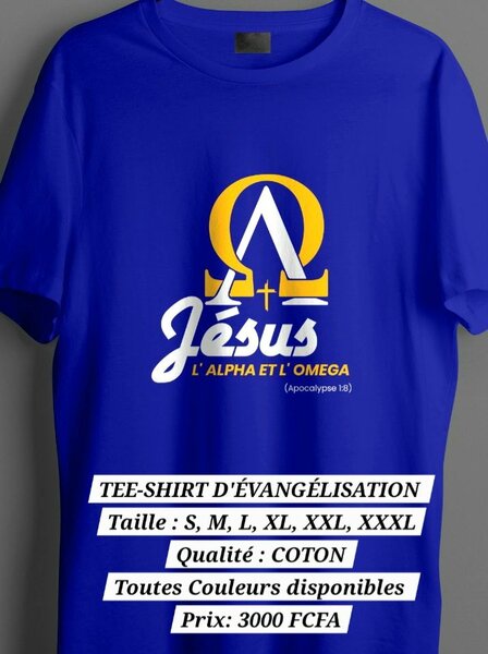 TEE-SHIRTS D'ÉVANGÉLISATION