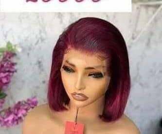 Perruque Bob Rouge Naturel