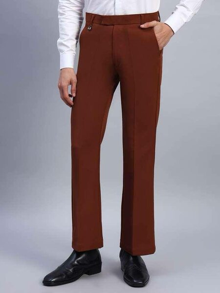 Pantalons Homme Élégants Marron