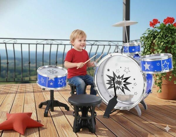 Batterie enfant 7 pièces