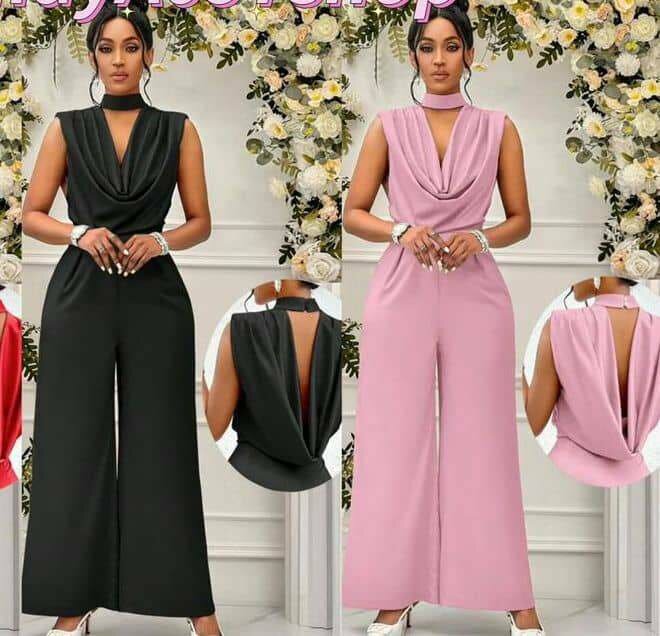 Combinaison élégante sans manches