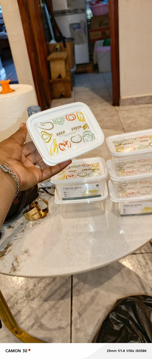 Lots de 3 bols en plastique