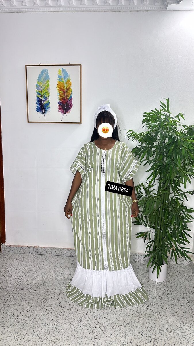 Elegant Maxi Kaftan Dress