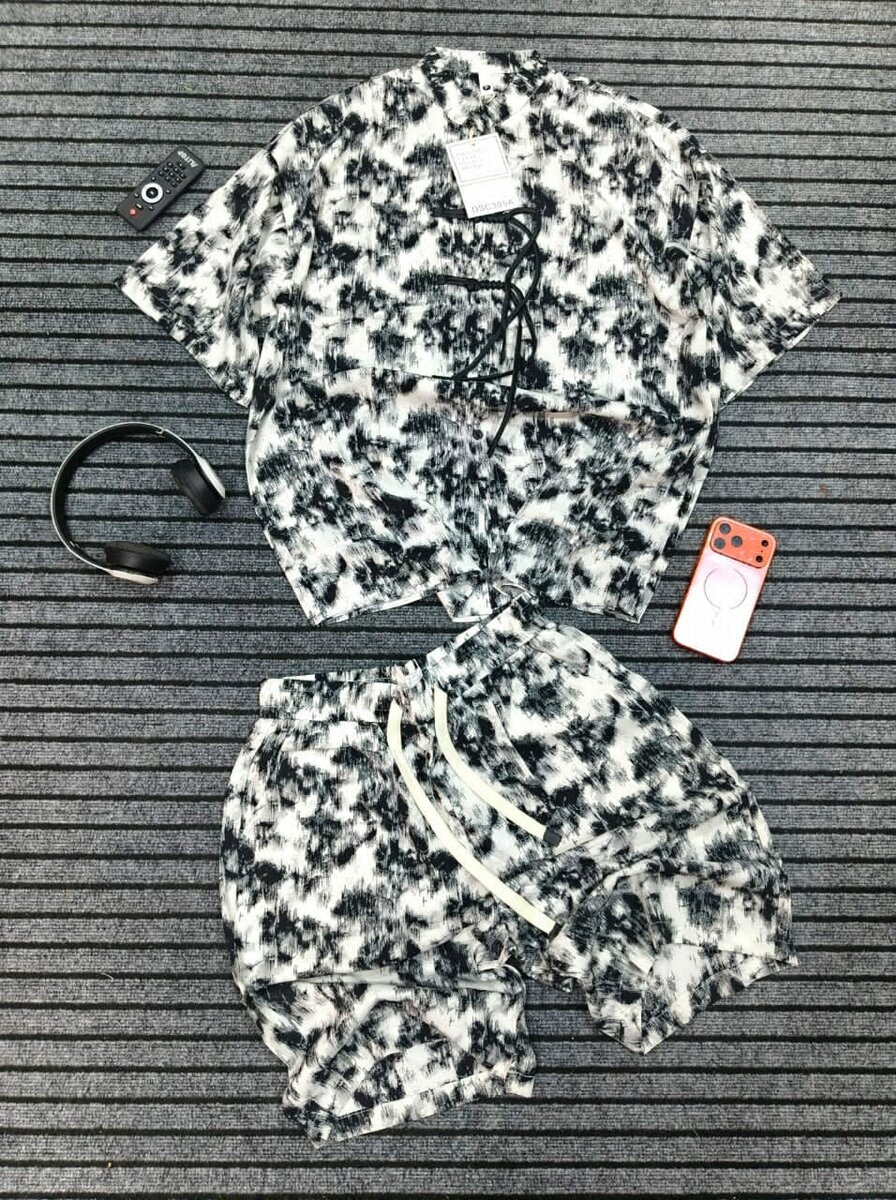 Ensemble d'été imprimé