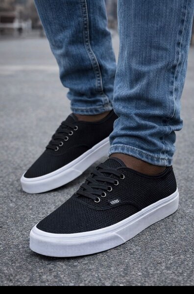 Chaussures en toile noires