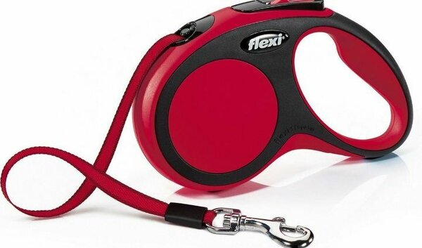 Laisse Enrouleur Flexi Rouge