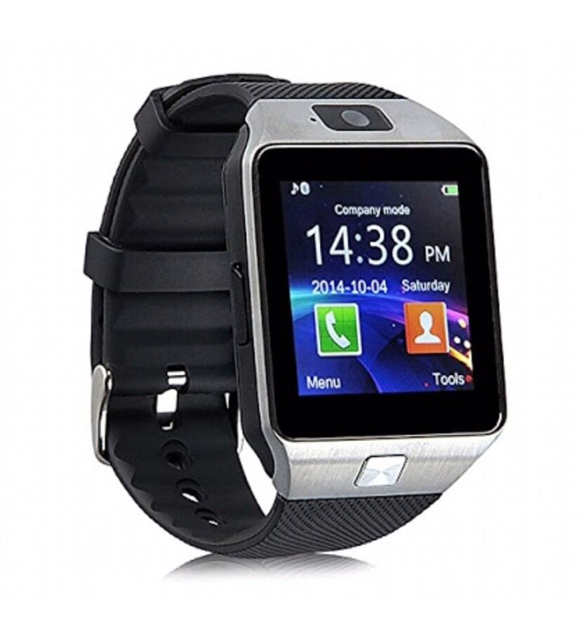 Phone Watch DZ09 uses SIM card Silver