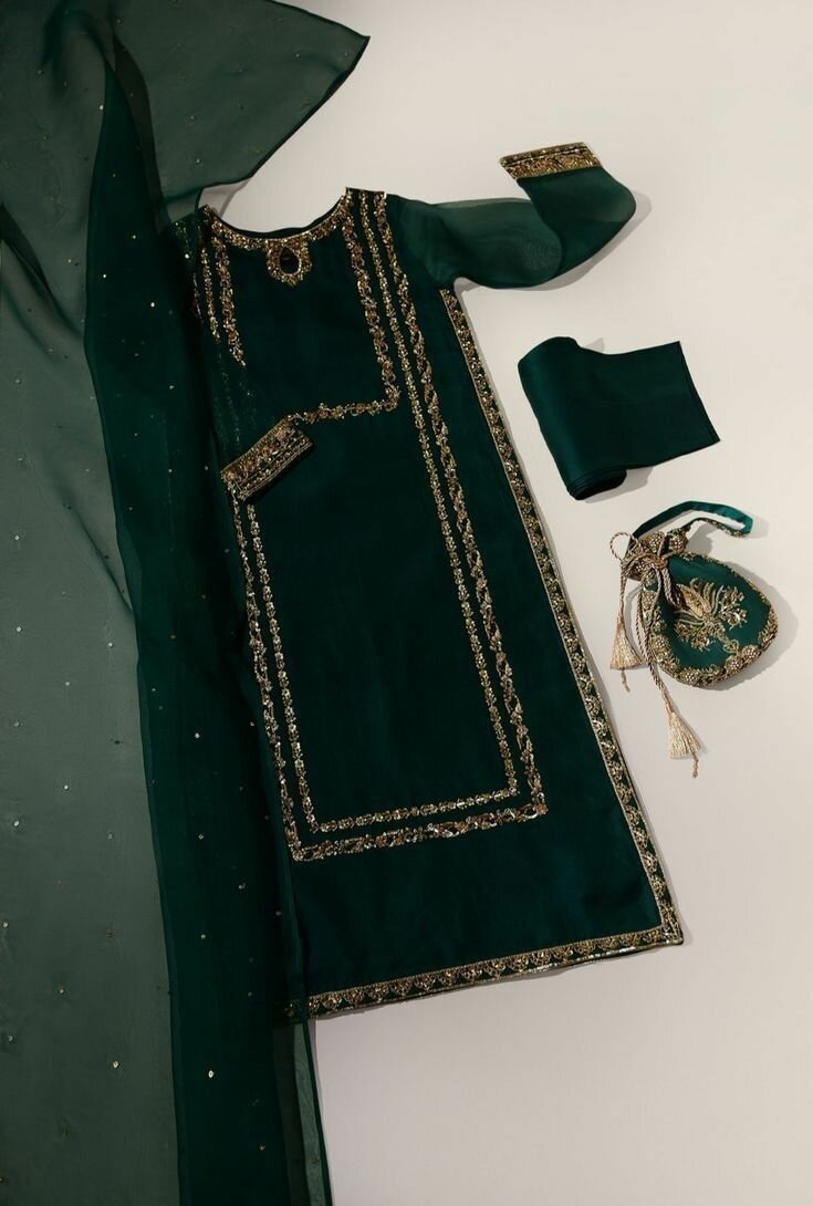 Organza 3 Peace Suit