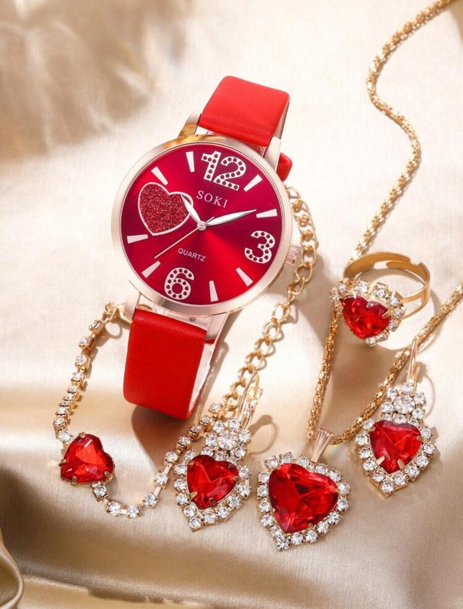 Soki soki ladies watches 6 pcs/set