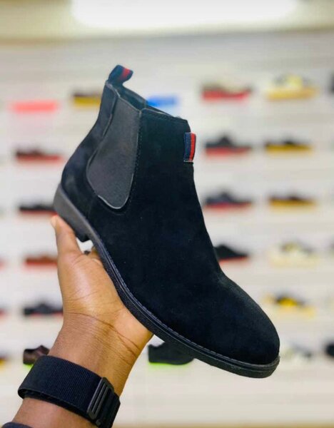 Suede Chelsea boots