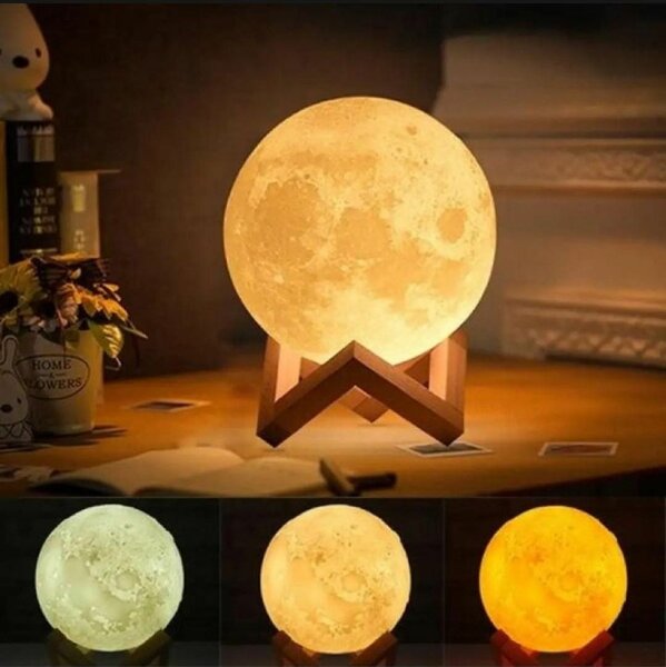 Himalayan Salt Moon Wooden Cottage Design with Multi