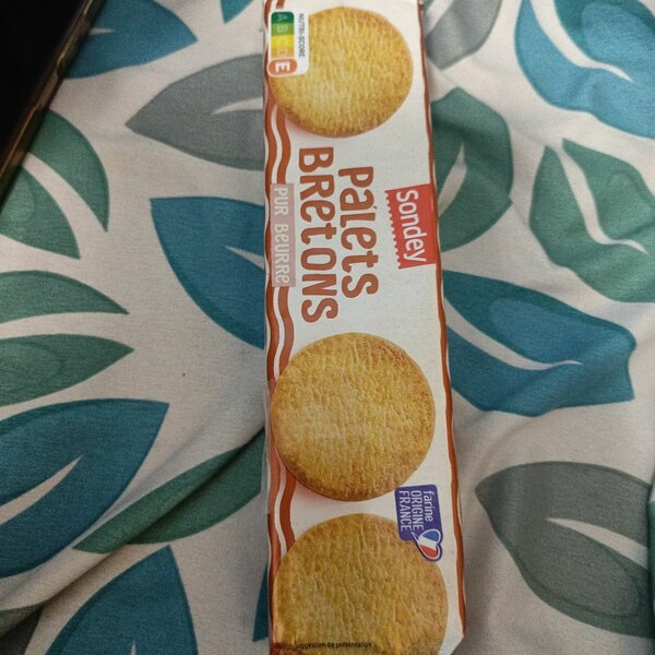 Biscuits Palets Bretons Sondley