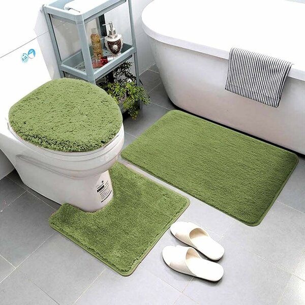 3 Pieces Bathmat set