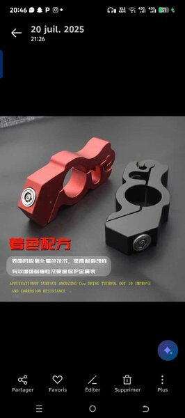 Antivol Accélérateur Moto