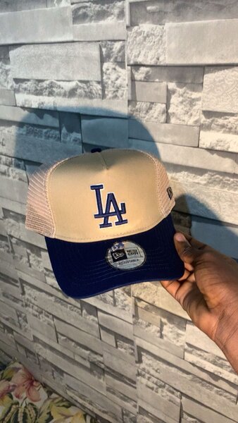 Casquette Trucker LA Beige