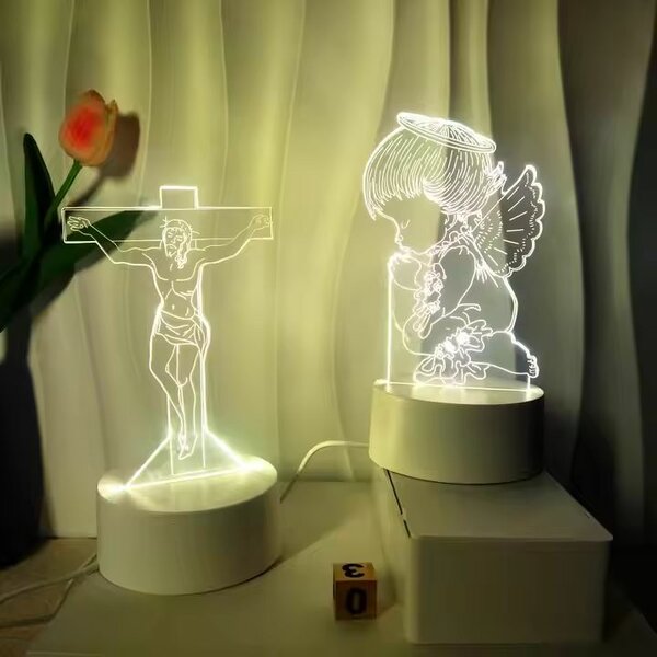 Lampe LED 3D décorative