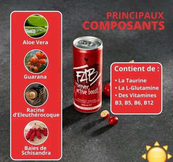 Boisson Énergisante FAB